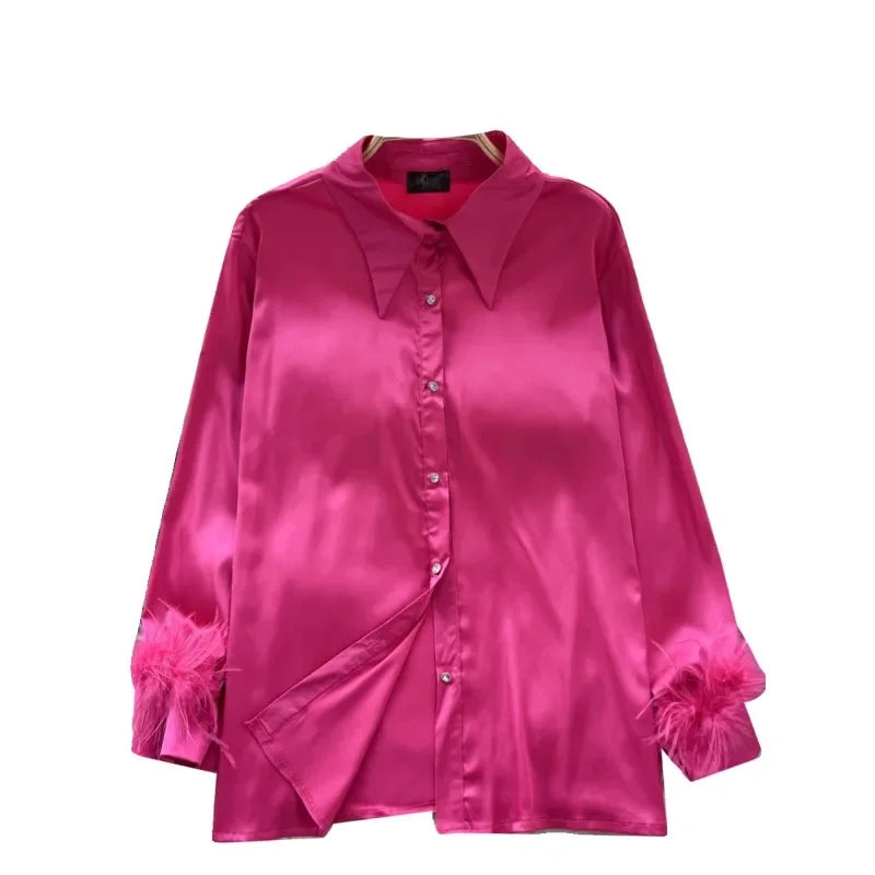 Yumi Satin Shirt