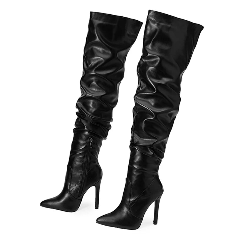 Brianna Thigh High Boots